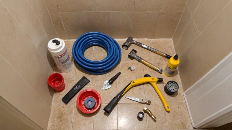dusjlekkasjer, hjemmereparasjon, DIY vedlikehold, rørleggerarbeid tips, hjemforbedring