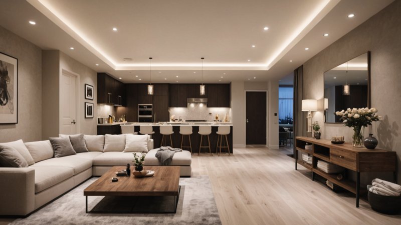 hjem belysning, interiørdesign, atmosfærisk belysning, oppgavebelysning, hjemmeforbedring