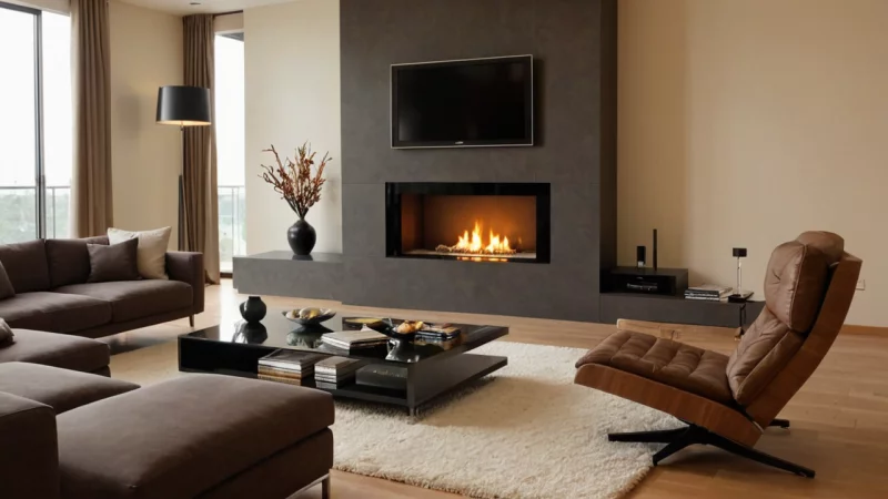 moderne peisdesign, hjemmeforbedring, interiørdesign, DIY tips, hjemmeoppussing