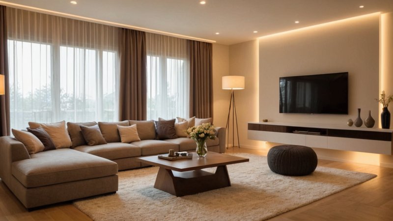 interiørdesign, belysningstips, hjemmeforbedring, atmosfære, romfølelse