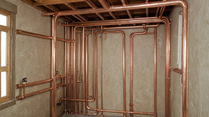 kobberrør, PEX-rør, rørleggerarbeid, gjør det selv, boligvis vedlikehold