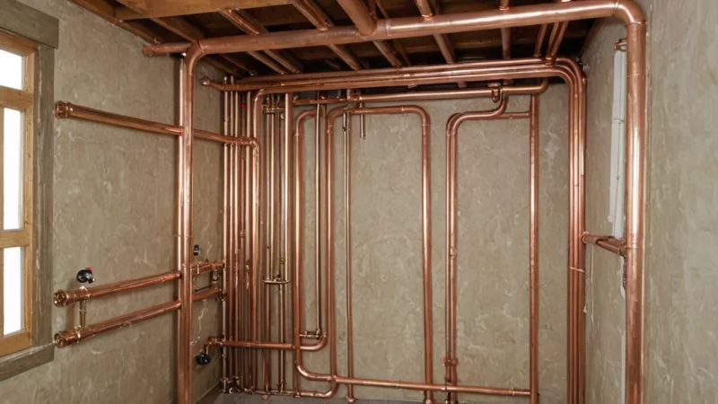 kobberrør, PEX-rør, rørleggerarbeid, gjør det selv, boligvis vedlikehold