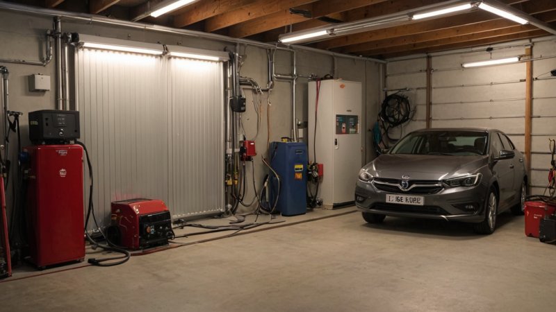 energivennlig oppvarming, garasjeoppvarmingsløsninger, isolasjon, varmepumper, elektriske radiatorer, vedovner