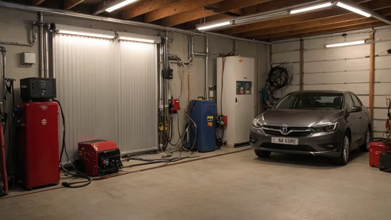 energivennlig oppvarming, garasjeoppvarmingsløsninger, isolasjon, varmepumper, elektriske radiatorer, vedovner