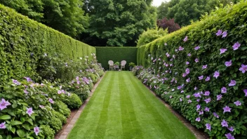 klematisvegg, tradisjonelle hagehekker, hagesammenligning, hagearbeidstips, landskapsdesign