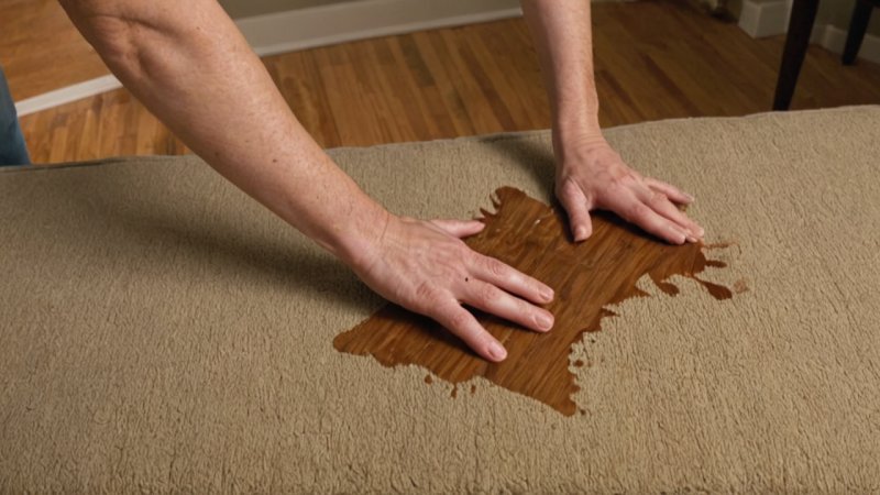 møbelrengjøring, fjerning av flekker, DIY hjemmeforbedring, pleie av tekstiler, møbelvedlikehold