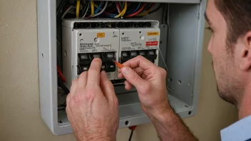 elektrisk sikring, hjemmereparasjon, sikkerhetstips, gjør det selv, boligforbedring