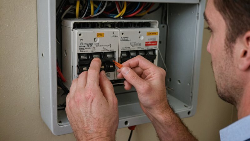 elektrisk sikring, hjemmereparasjon, sikkerhetstips, gjør det selv, boligforbedring