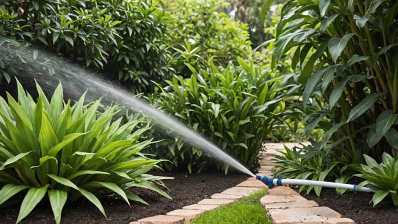 hagevanningssystem, vanning av planter, vedlikehold av hagen, gjør det selv vanning, dryppvanning, sprinkleranlegg