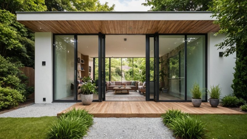 energivennlig inngangsparti, hjemforbedring, isolasjon, bærekraftige materialer, LED-belysning