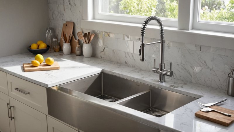 kjøkkenvask installasjon, DIY hjemmeforbedring, rørlegger tips, kjøkkenrenovering, hjemmevedlikehold