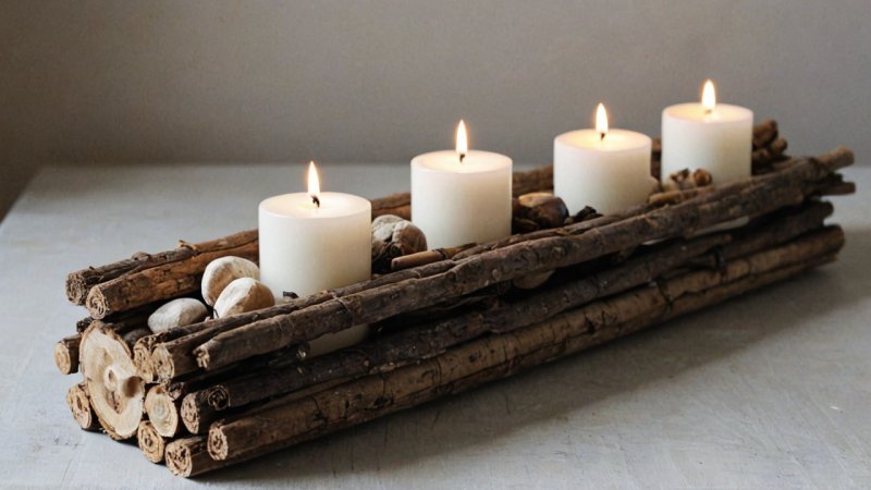 hjemmelaget lysestake, DIY prosjekter, hjem forbedring, oppsirkulering, dekorative prosjekter