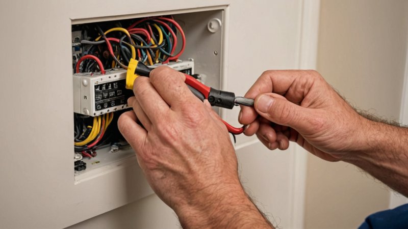 elektrisk arbeid forberedelse, sikkerhetstips, gjør-det-selv, hjemmeforbedring, elektrikerverktøy