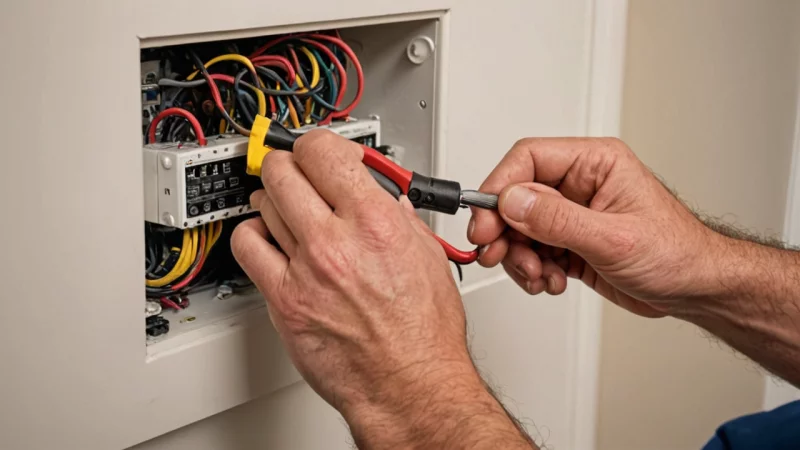 elektrisk arbeid forberedelse, sikkerhetstips, gjør-det-selv, hjemmeforbedring, elektrikerverktøy