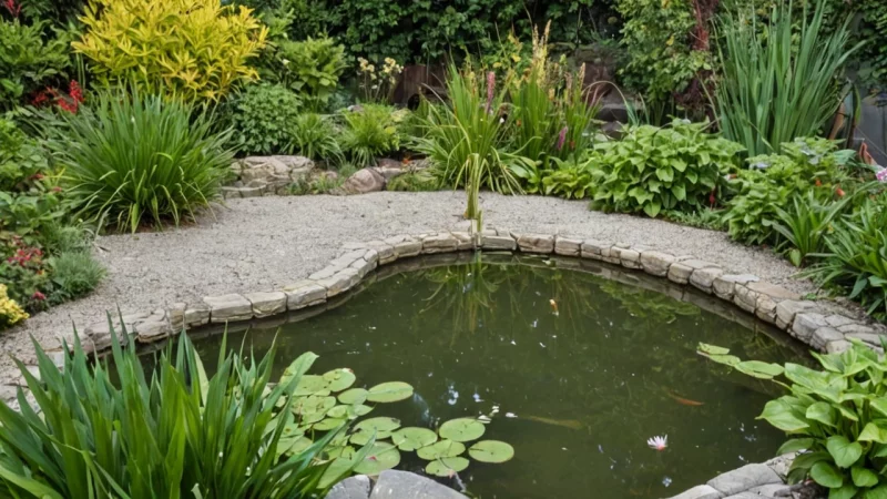 naturlig dam, gjør det selv dam, hageforbedring, vannfunksjoner, dyreliv habitat