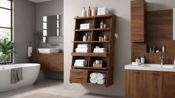 DIY bad oppbevaring, bad organisering, hjemforbedring, stilfulle oppbevaringsløsninger, hjemme renovering