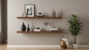 veggmontert hylle, DIY hjem forbedring, møbel oppgradering, interiørdesign, hjemmeinnredning