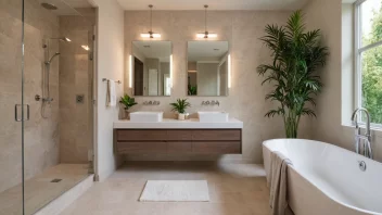 moderne bad, interiørdesign, hjemmeforbedring, DIY renovering, stilfulle bad