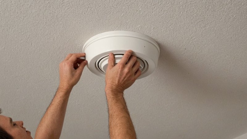 taklampeinstallasjon, dimmerbryter, hjemforbedring, elektrisk arbeid, DIY hjemmeprosjekter